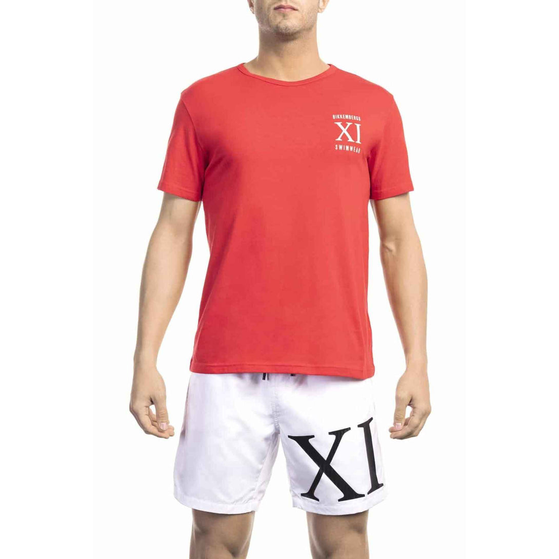 Bikkembergs Beachwear T-shirts - stylesgateway