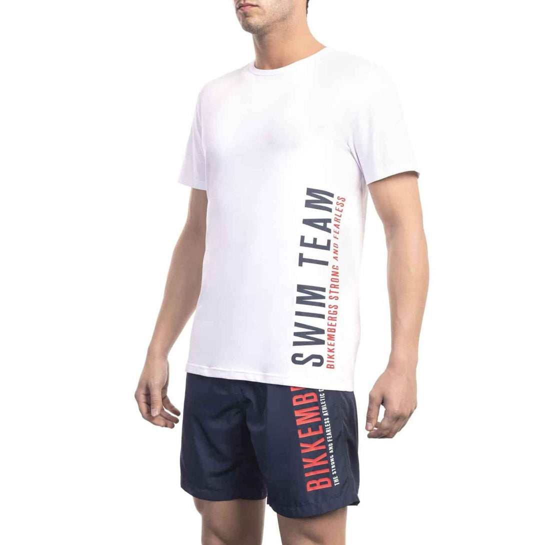 Bikkembergs Beachwear T-shirts - stylesgateway