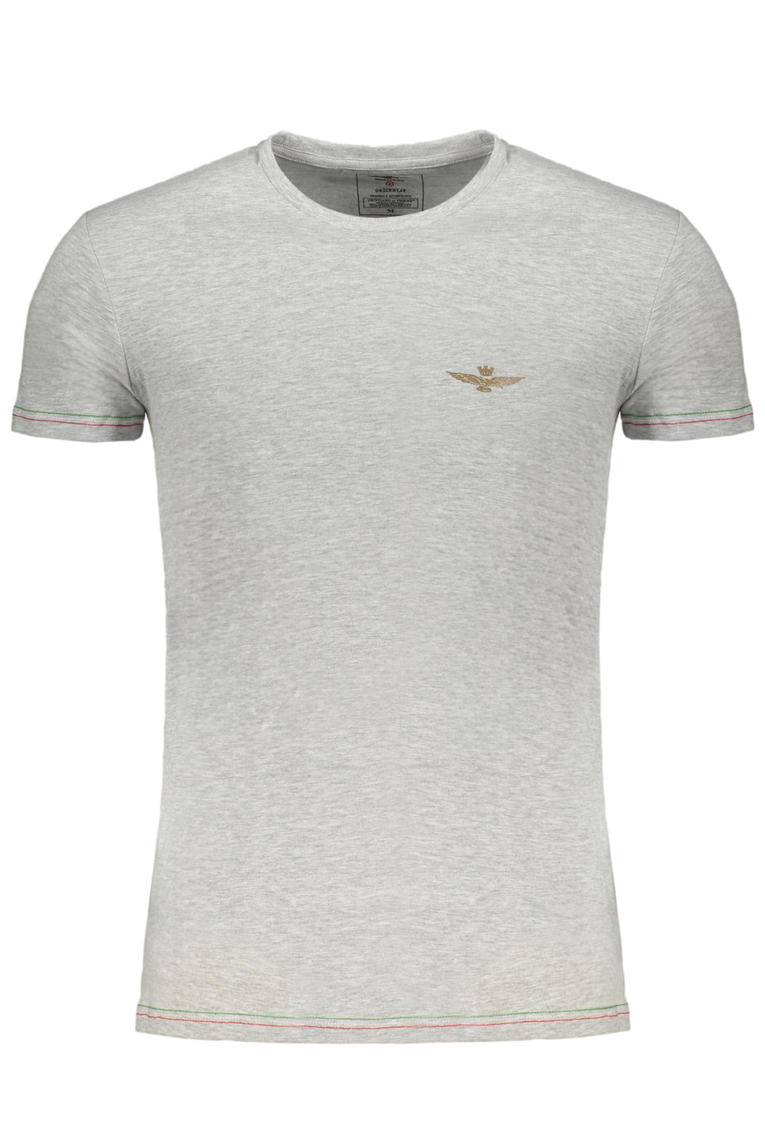 Aeronautica Militare T-shirts Homme Gris - stylesgateway