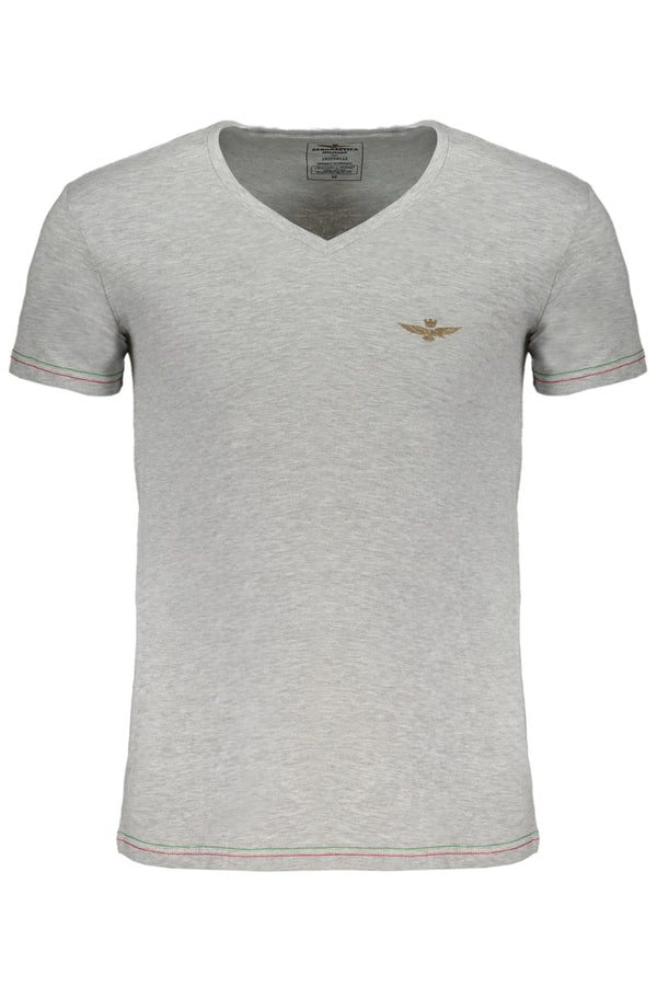 Aeronautica Militare T-shirts Homme Gris - stylesgateway