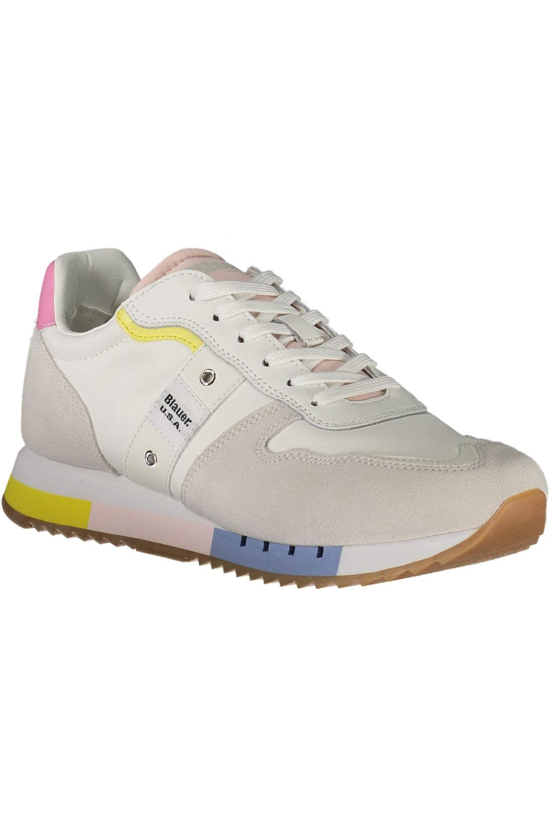 Blauer Baskets Femme Blanc - stylesgateway