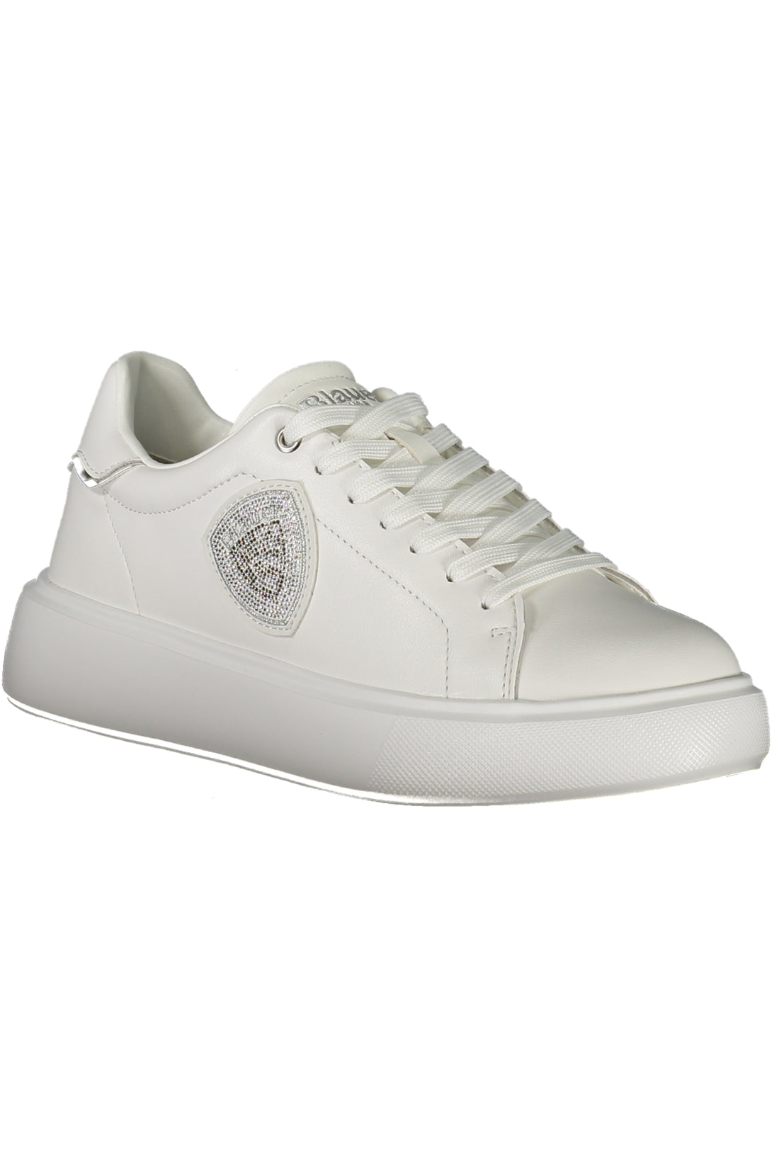 Blauer Baskets Femme Blanc - stylesgateway
