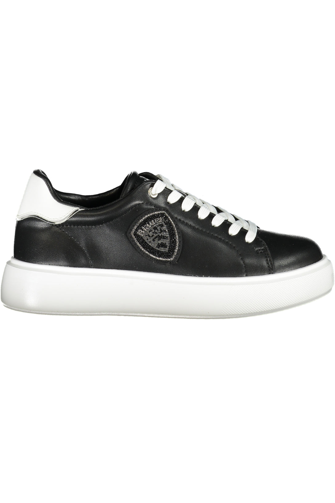 Blauer Baskets Femme Noir - stylesgateway