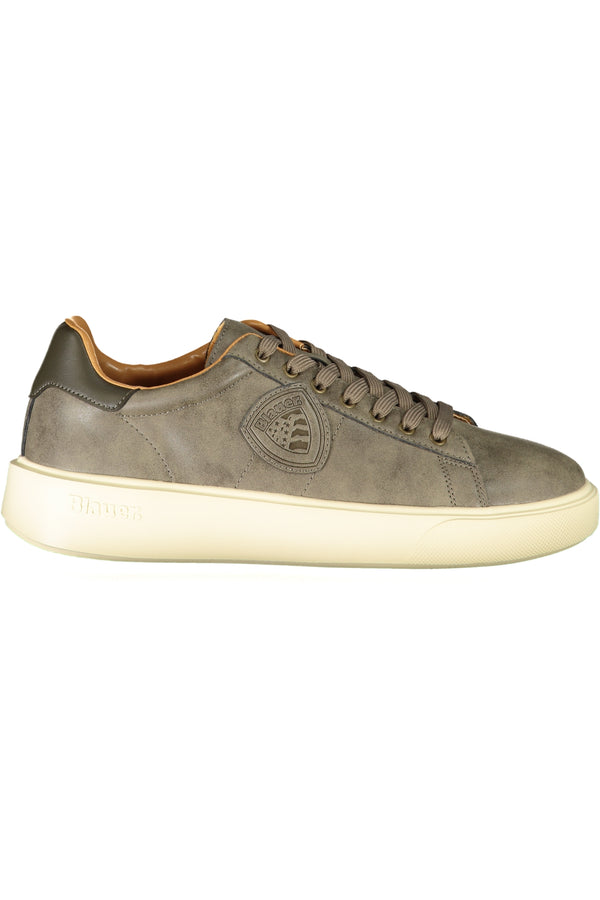 Blauer Baskets Homme Beige - stylesgateway