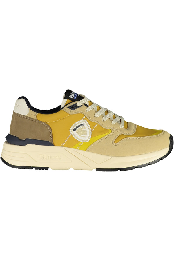 Blauer Baskets Homme Beige - stylesgateway