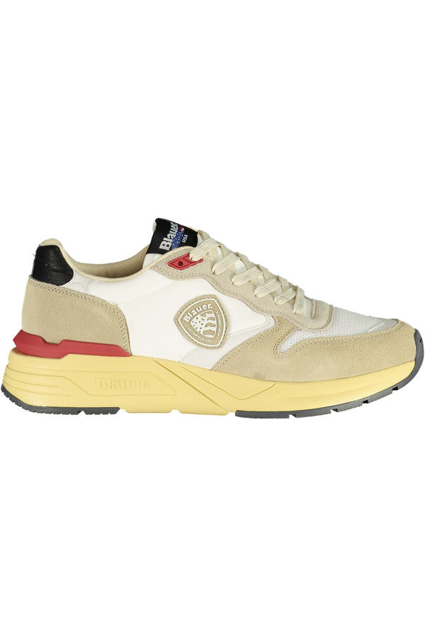 Blauer Baskets Homme Beige - stylesgateway