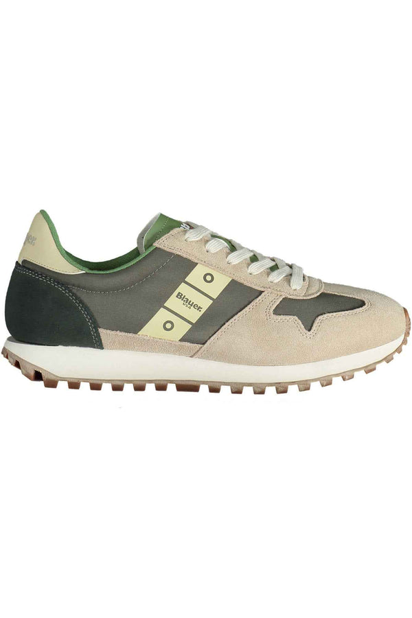 Blauer Baskets Homme Beige - stylesgateway