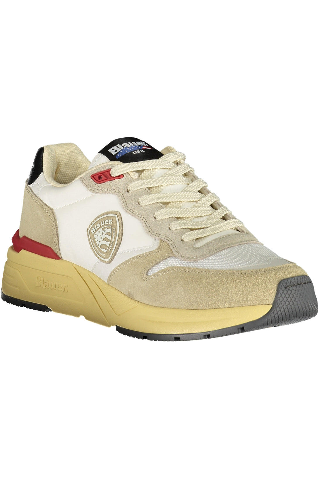 Blauer Baskets Homme Beige - stylesgateway