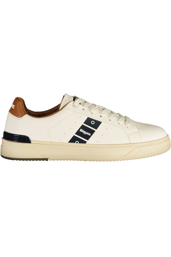 Blauer Baskets Homme Blanc - stylesgateway