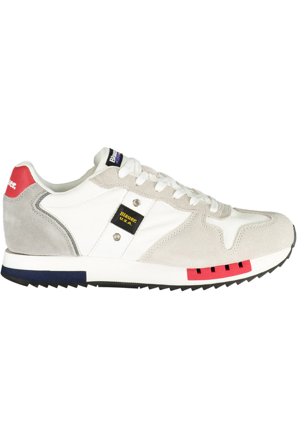 Blauer Baskets Homme Blanc - stylesgateway