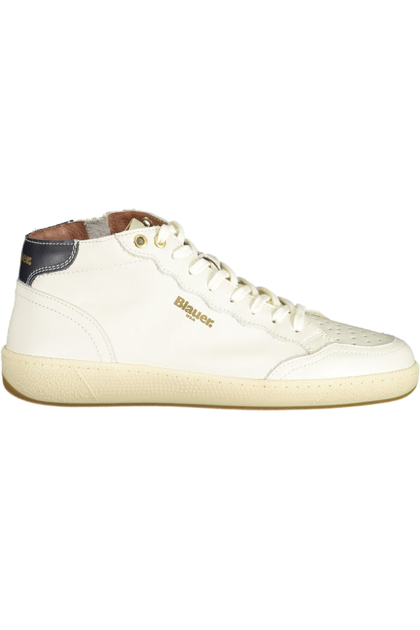 Blauer Baskets Homme Blanc - stylesgateway
