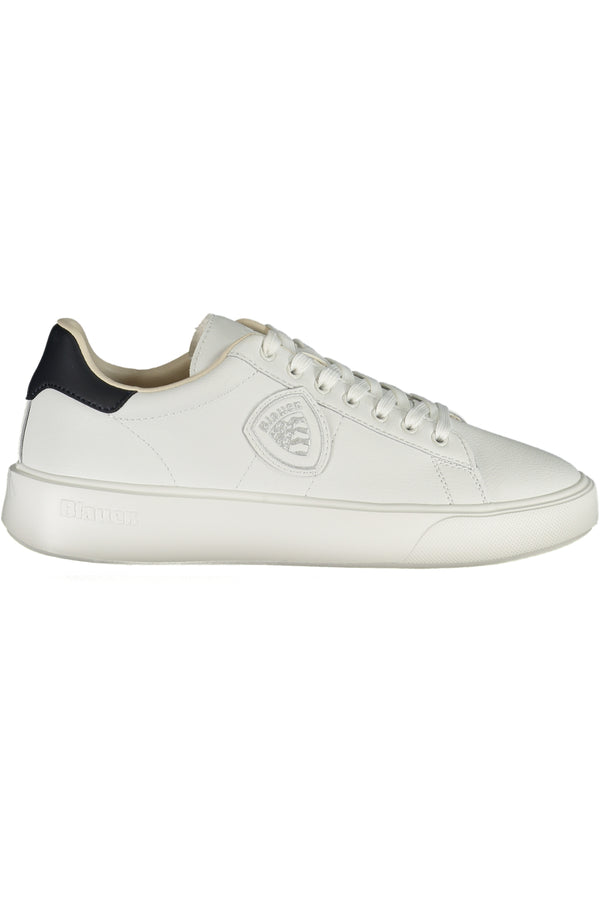 Blauer Baskets Homme Blanc - stylesgateway