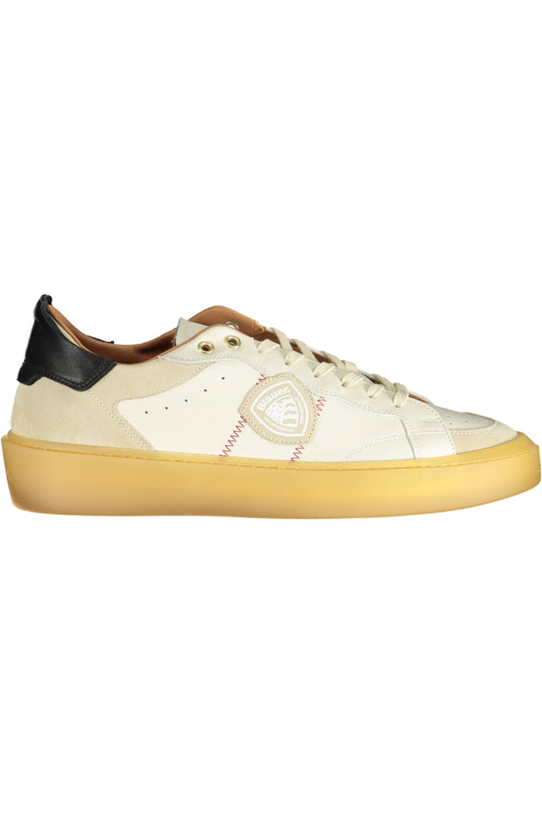 Blauer Baskets Homme Blanc - stylesgateway
