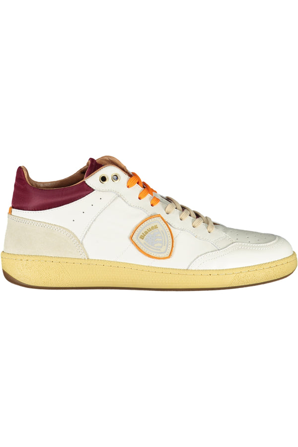 Blauer Baskets Homme Blanc - stylesgateway