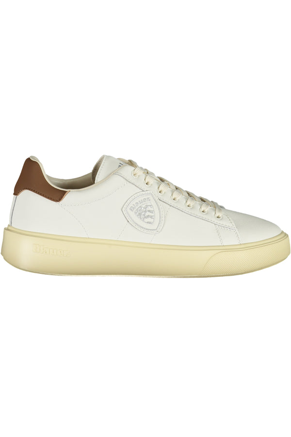 Blauer Baskets Homme Blanc - stylesgateway