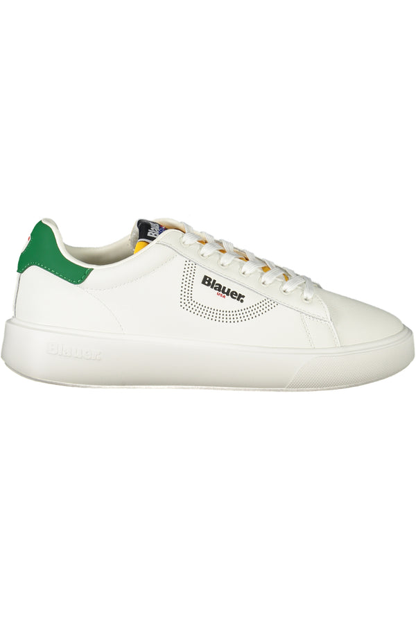 Blauer Baskets Homme Blanc - stylesgateway