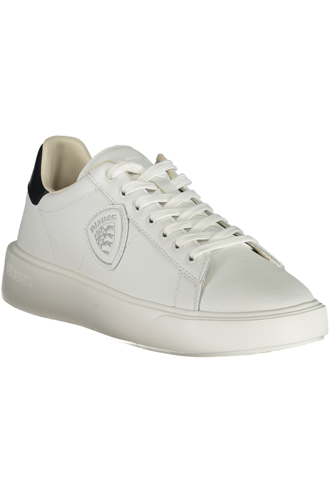 Blauer Baskets Homme Blanc - stylesgateway