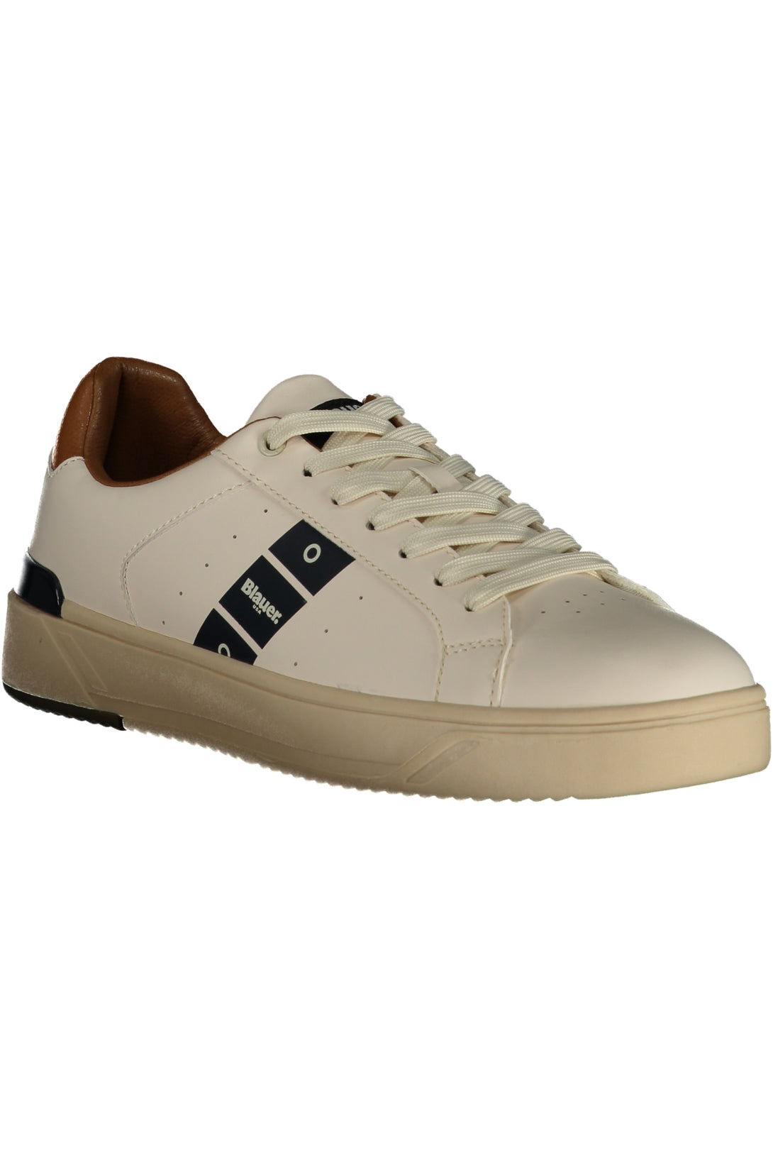 Blauer Baskets Homme Blanc - stylesgateway