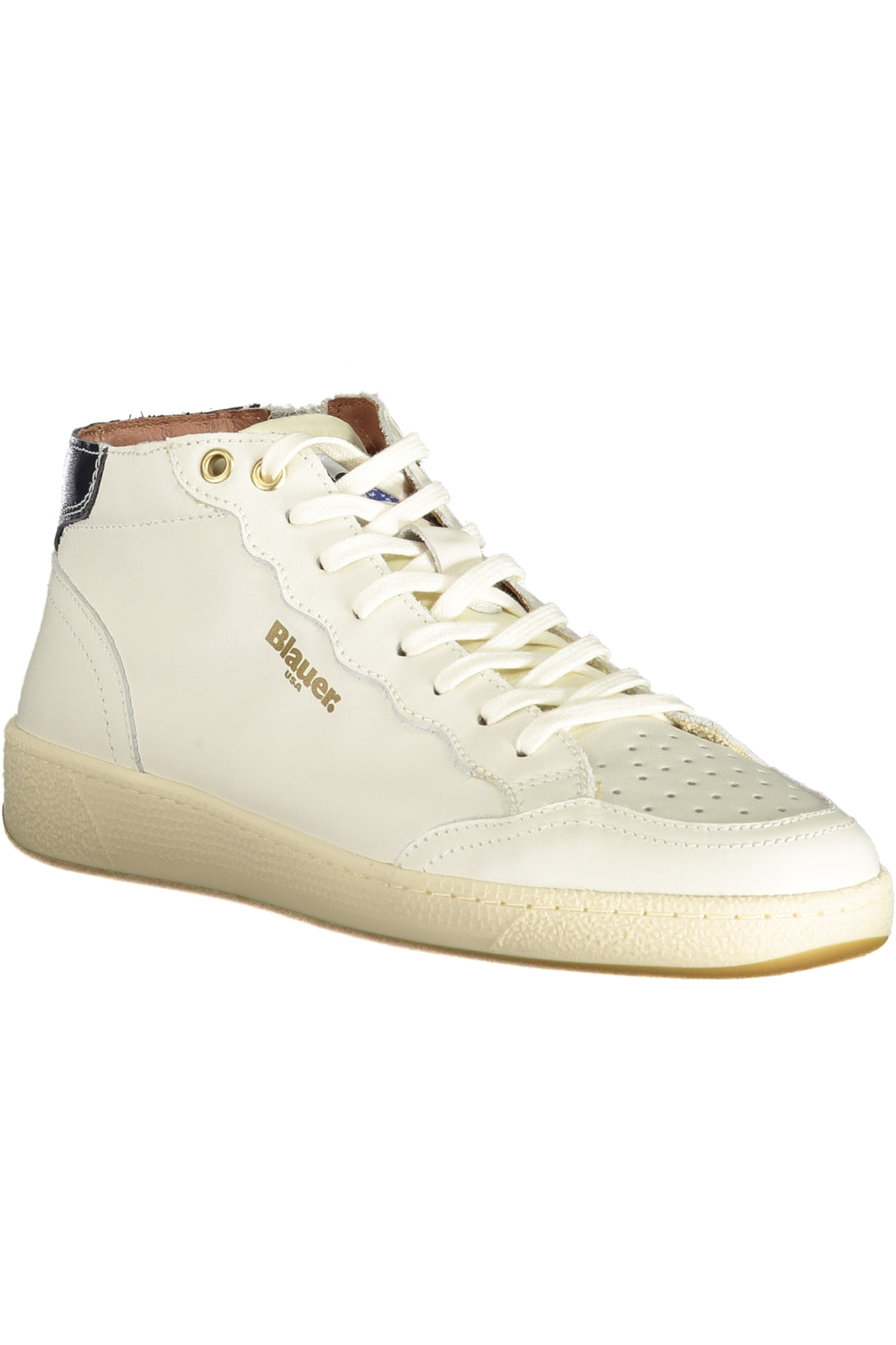 Blauer Baskets Homme Blanc - stylesgateway