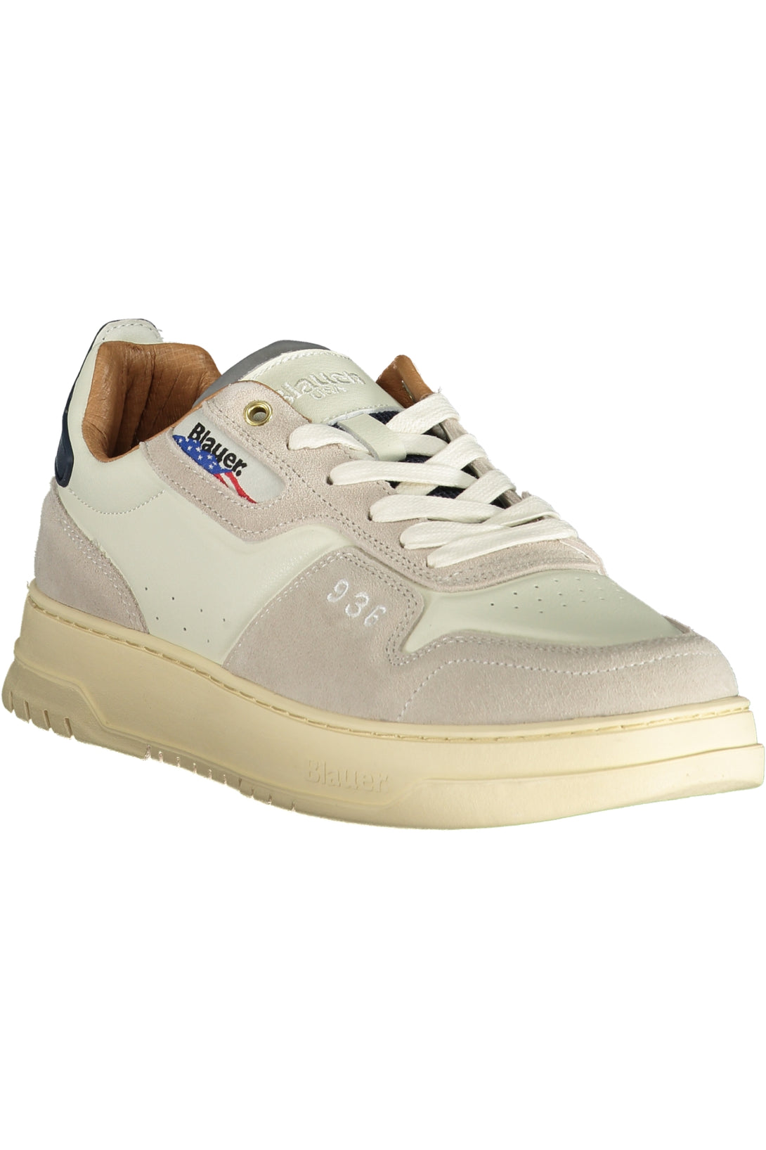 Blauer Baskets Homme Blanc - stylesgateway