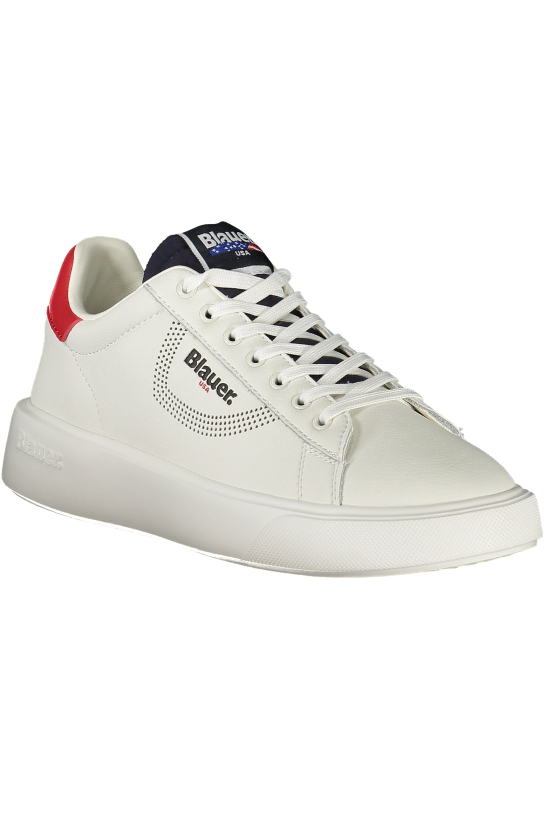 Blauer Baskets Homme Blanc - stylesgateway