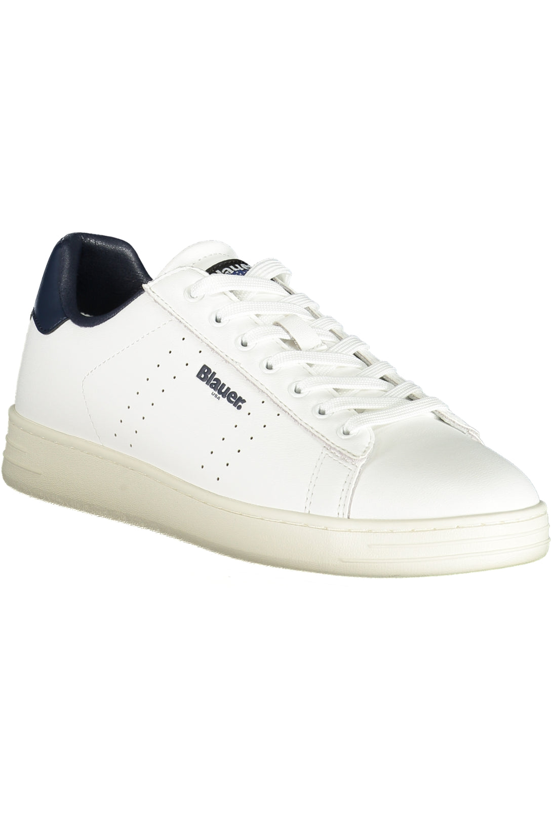 Blauer Baskets Homme Blanc - stylesgateway