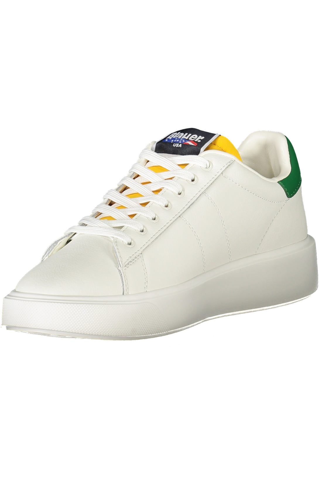 Blauer Baskets Homme Blanc - stylesgateway