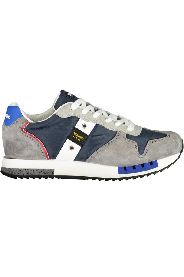 Blauer Baskets Homme Gris - stylesgateway