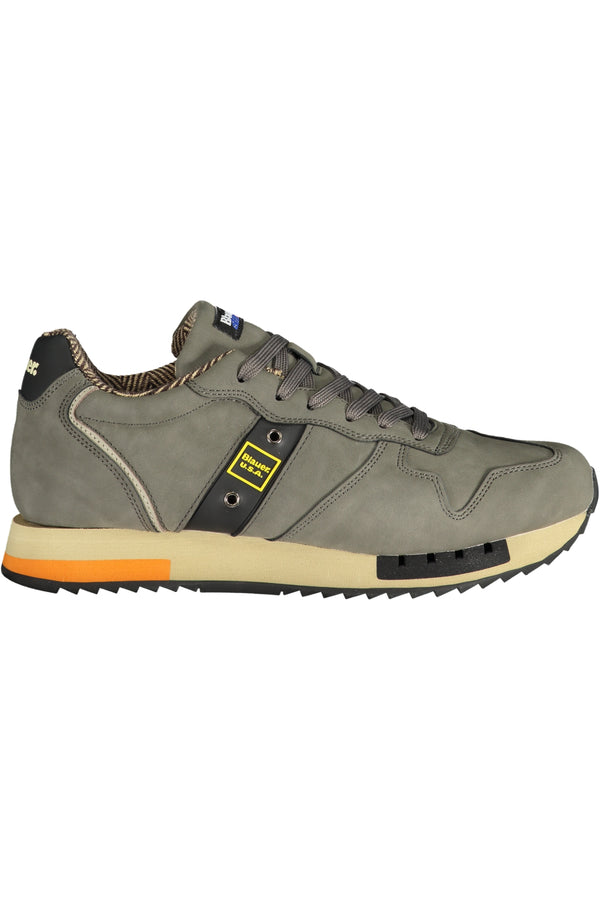 Blauer Baskets Homme Gris - stylesgateway