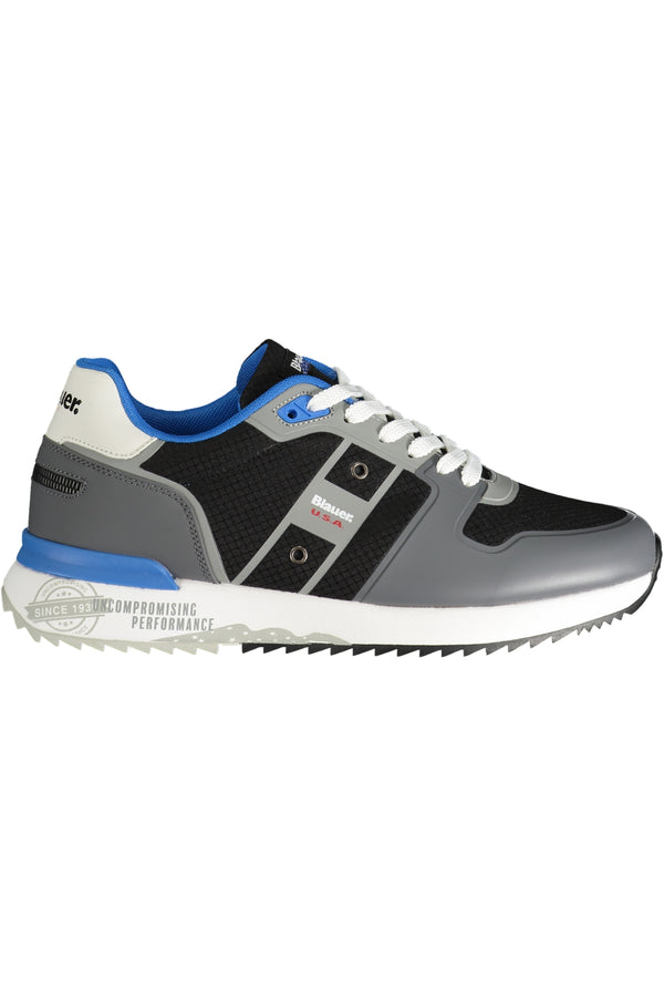 Blauer Baskets Homme Gris - stylesgateway