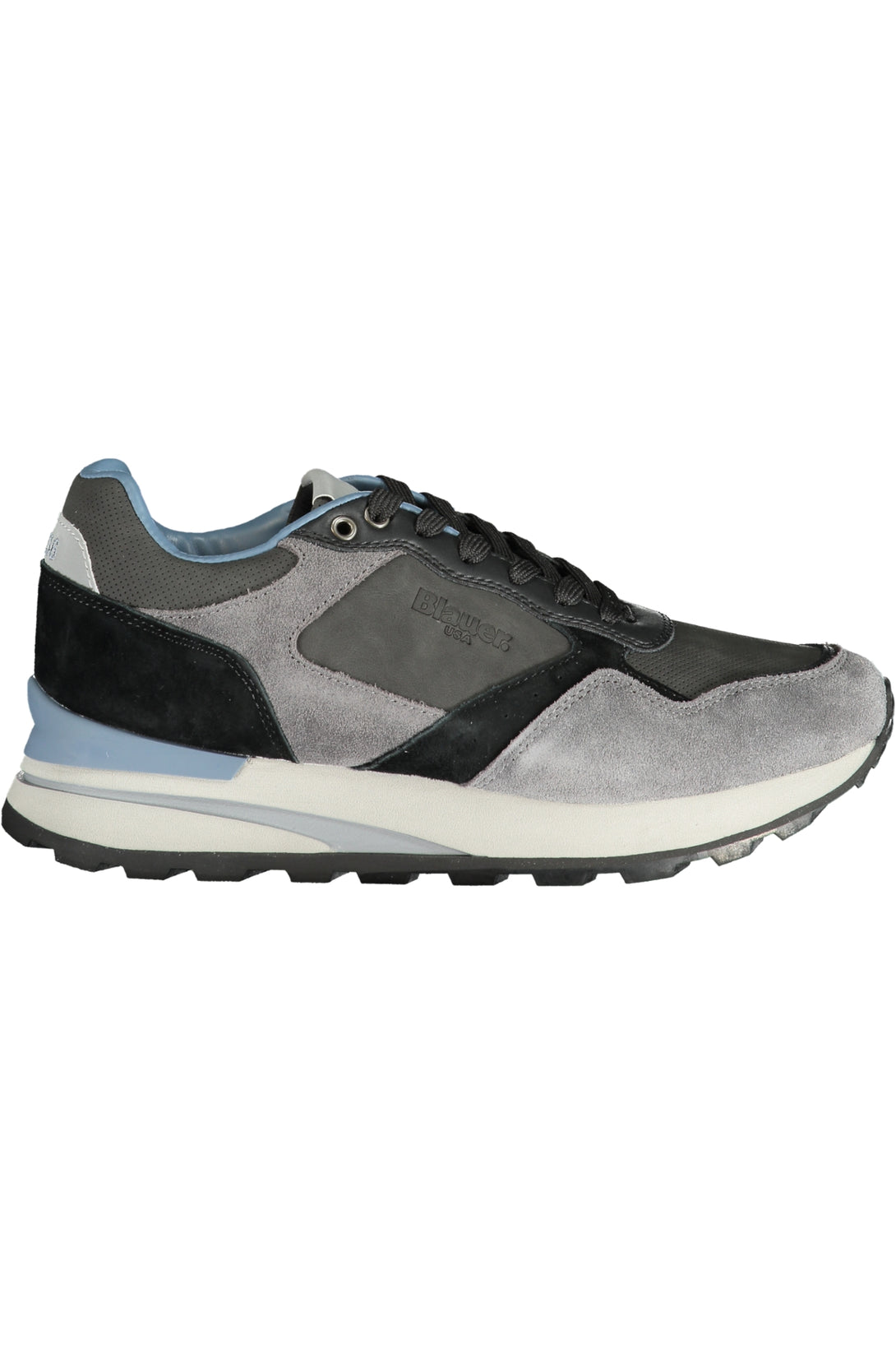 Blauer Baskets Homme Gris - stylesgateway
