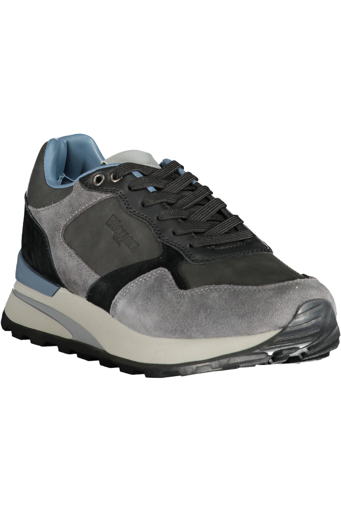 Blauer Baskets Homme Gris - stylesgateway
