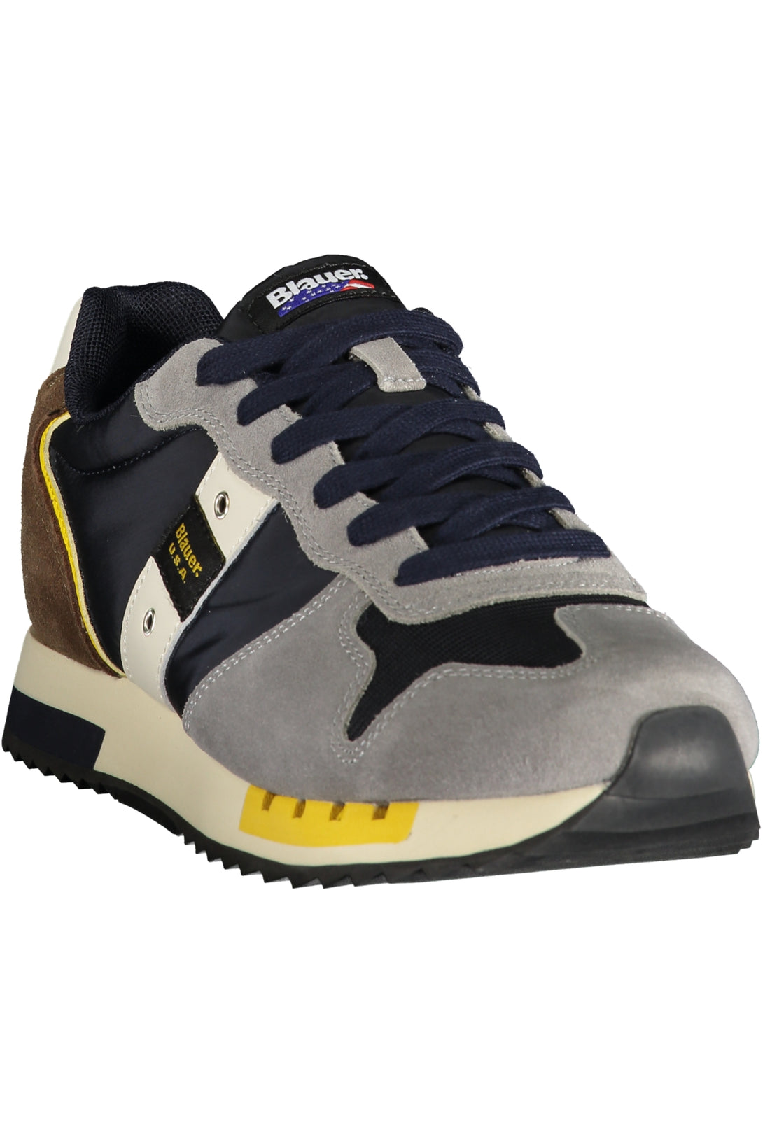 Blauer Baskets Homme Gris - stylesgateway