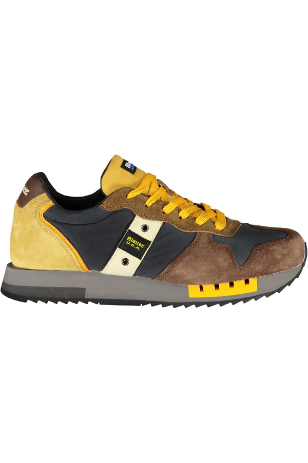 Blauer Baskets Homme Marron - stylesgateway