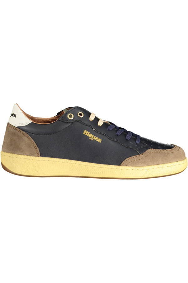 Blauer Baskets Homme Marron - stylesgateway