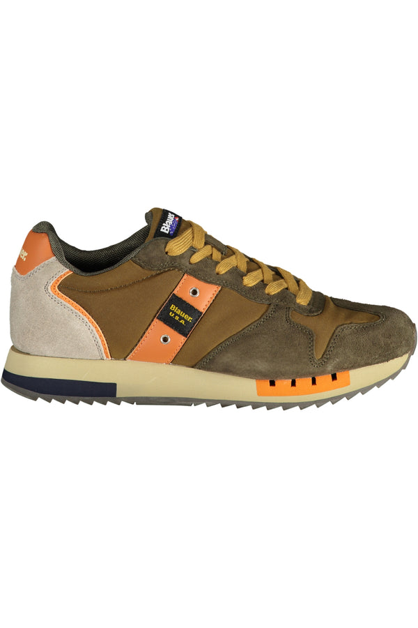 Blauer Baskets Homme Marron - stylesgateway