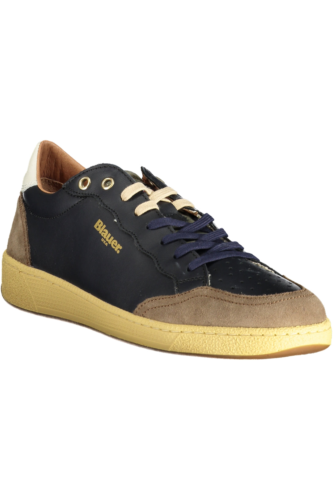 Blauer Baskets Homme Marron - stylesgateway