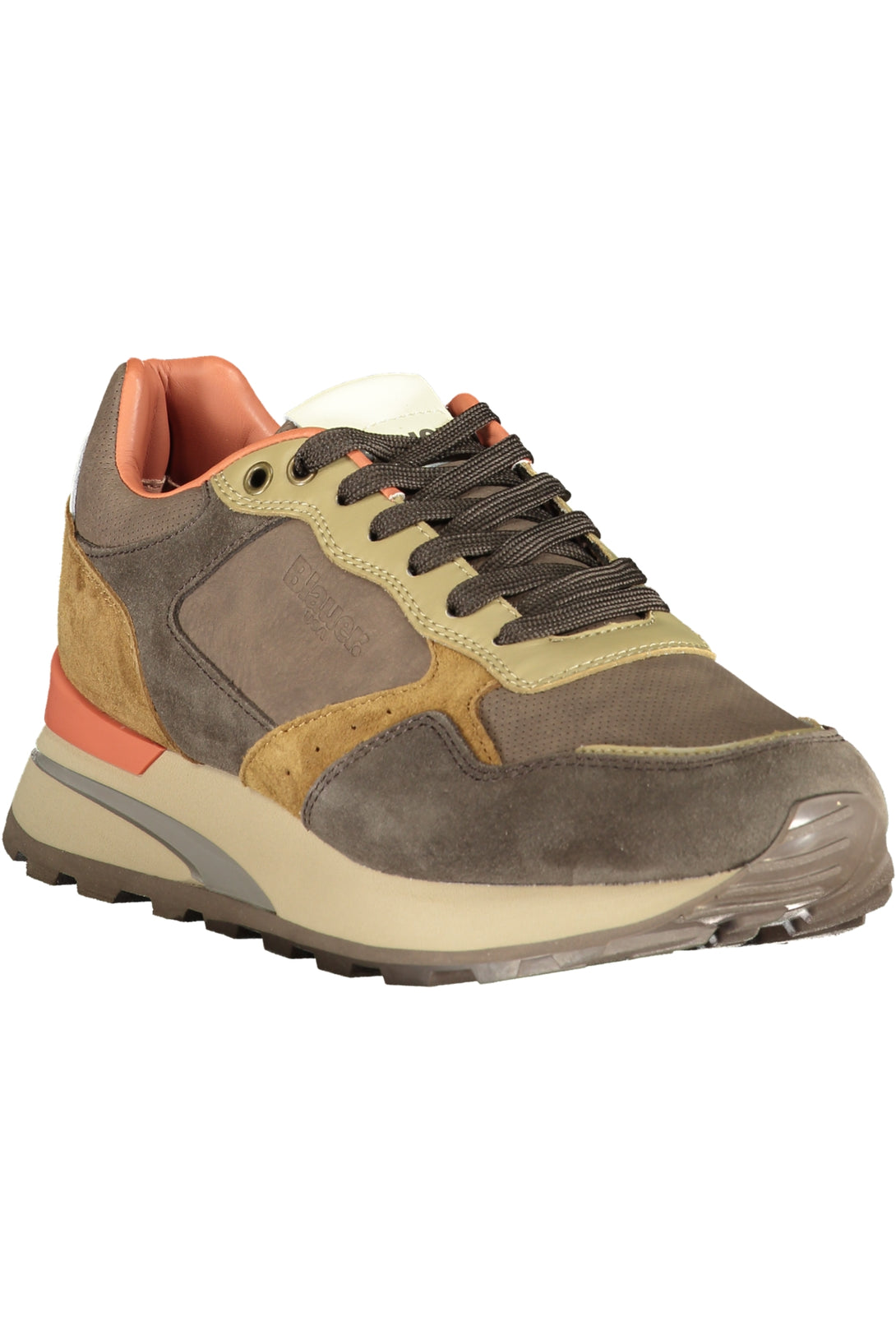 Blauer Baskets Homme Marron - stylesgateway