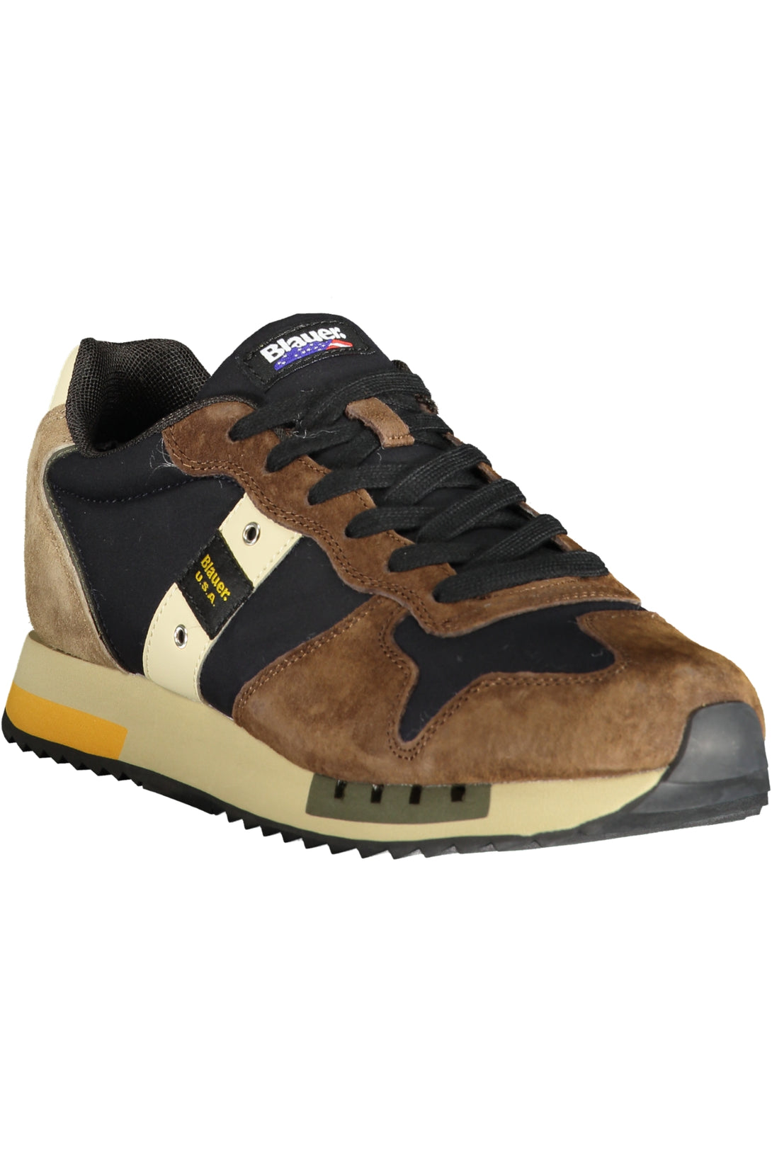 Blauer Baskets Homme Marron - stylesgateway