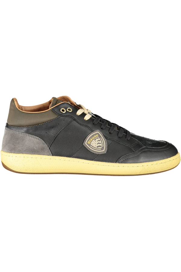 Blauer Baskets Homme Noir - stylesgateway