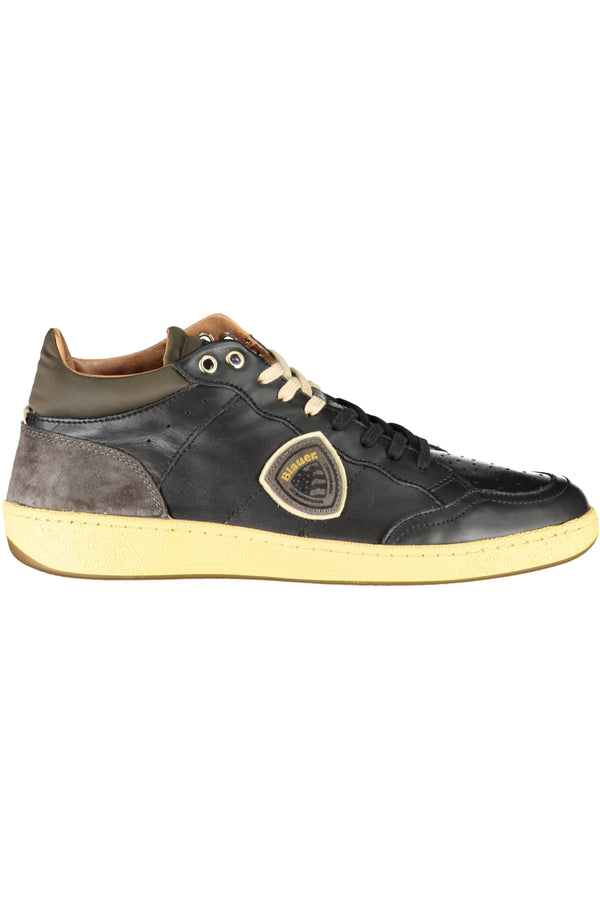 Blauer Baskets Homme Noir - stylesgateway