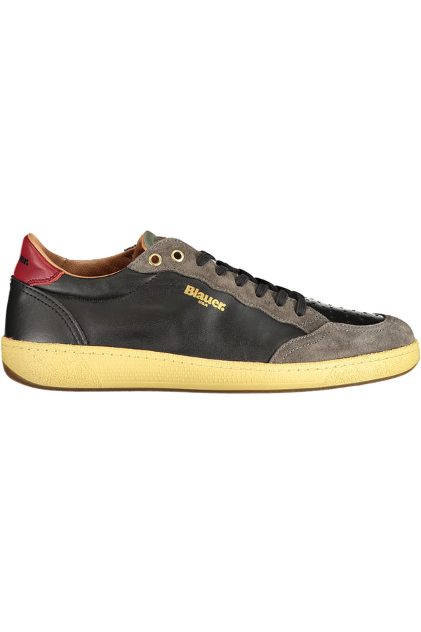 Blauer Baskets Homme Noir - stylesgateway