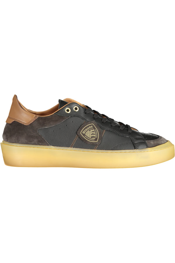 Blauer Baskets Homme Noir - stylesgateway