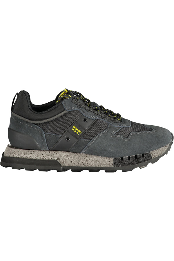 Blauer Baskets Homme Noir - stylesgateway