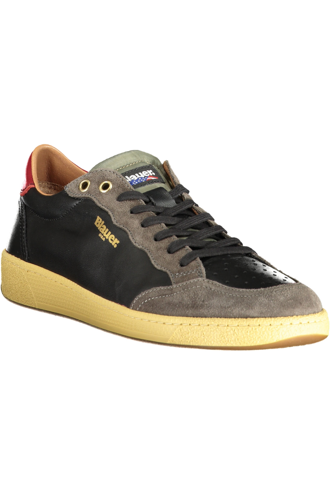 Blauer Baskets Homme Noir - stylesgateway