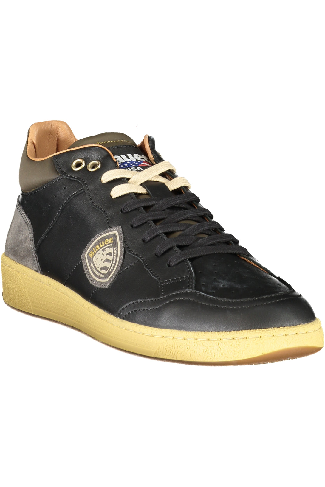 Blauer Baskets Homme Noir - stylesgateway