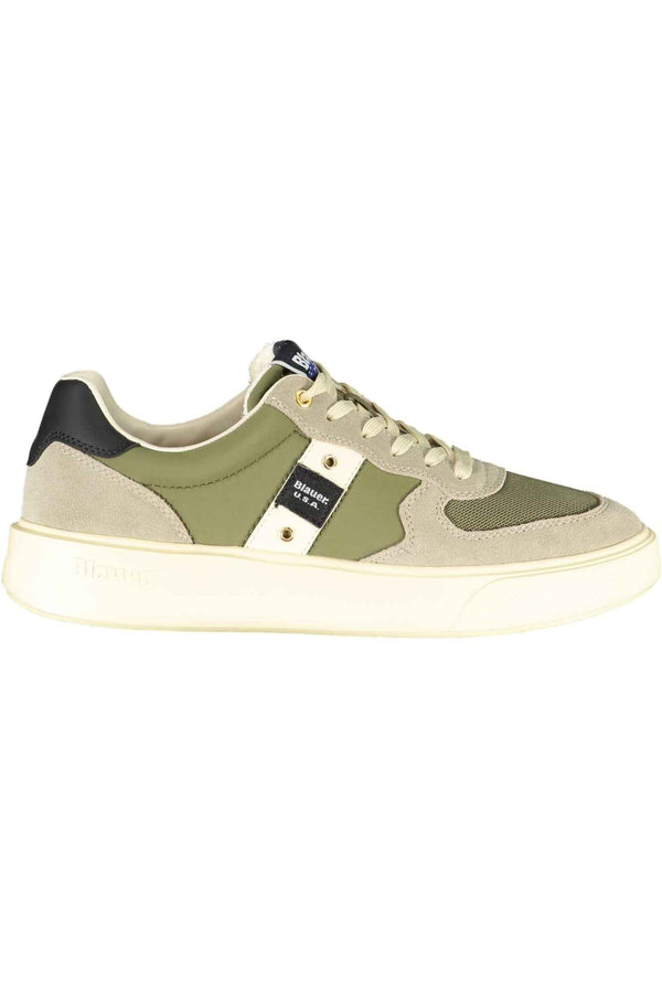 Blauer Baskets Homme Vert - stylesgateway
