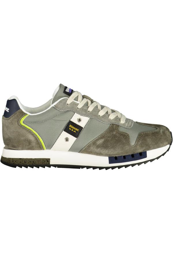 Blauer Baskets Homme Vert - stylesgateway