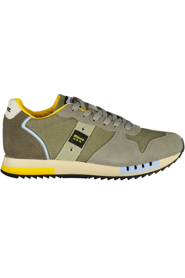 Blauer Baskets Homme Vert - stylesgateway