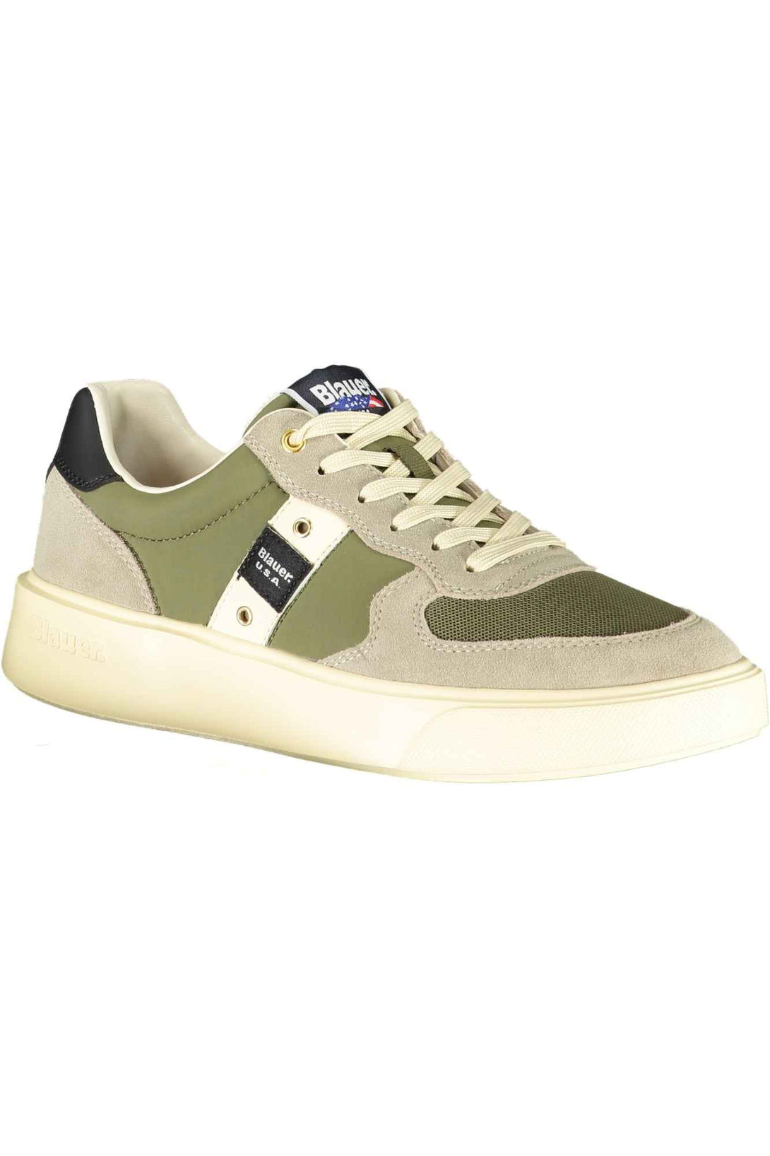 Blauer Baskets Homme Vert - stylesgateway